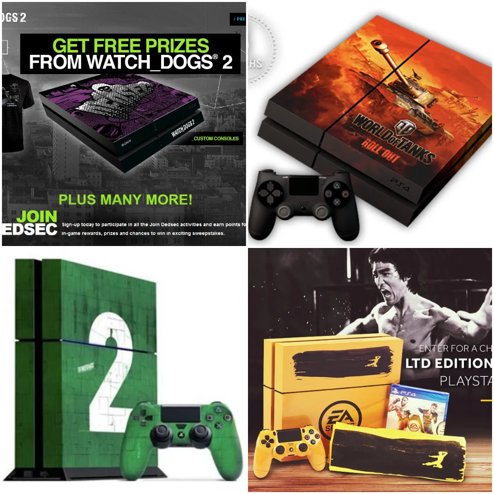 4 New PlayStation 4 consoles added!