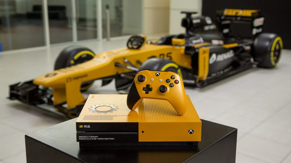 Renault Sport Formula One Custom Xbox One S Console
