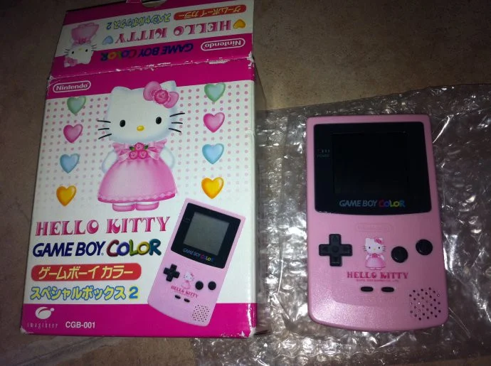 Game Boy Color Hello Kitty Variations