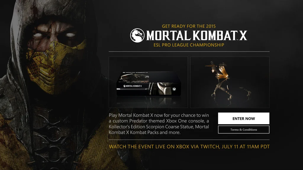 New Xbox One added to the site! Xbox Mortal Kombat X