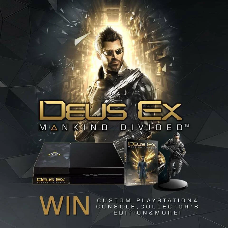 New PlayStation 4 added! Deus Ex Mindkind Divided