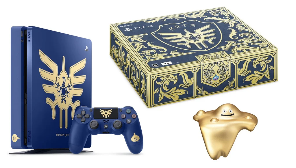 a New PlayStation 4 Slim has been announced!: Dragon Quest XI!
