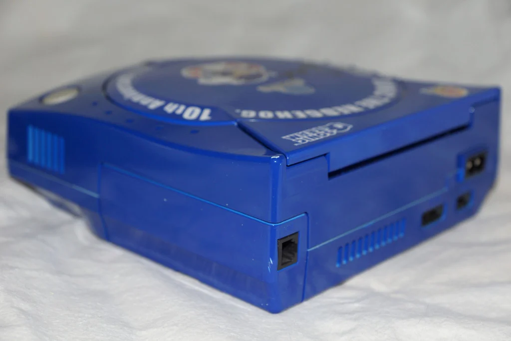 Sega Dreamcast Sonic the Hedgehog Limited Edition Back