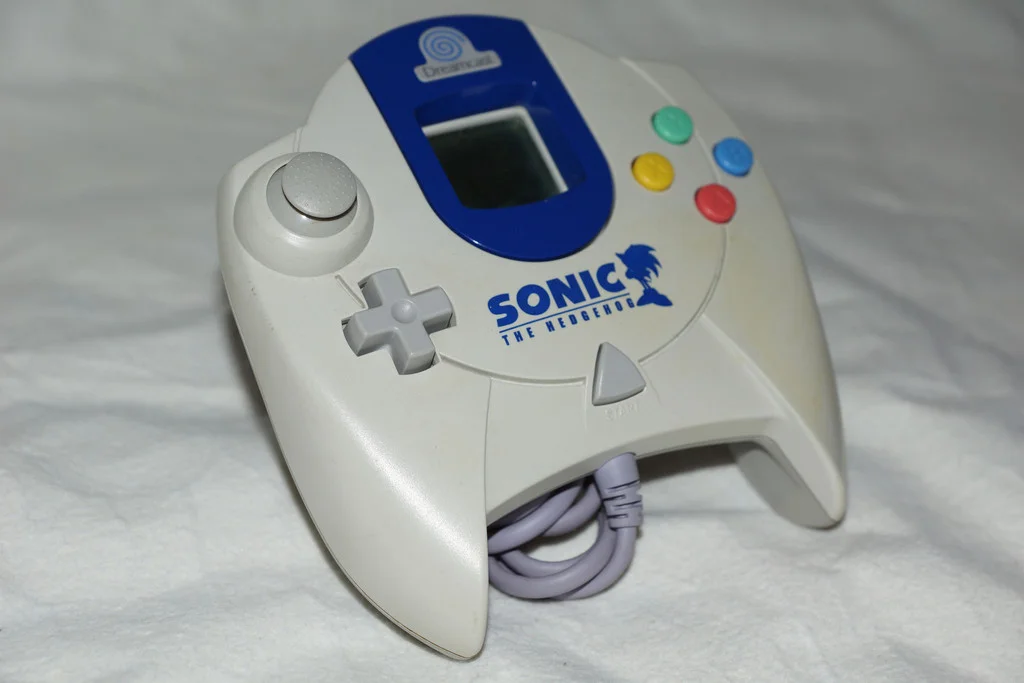 Sega Dreamcast Sonic the Hedgehog Limited Edition Controller