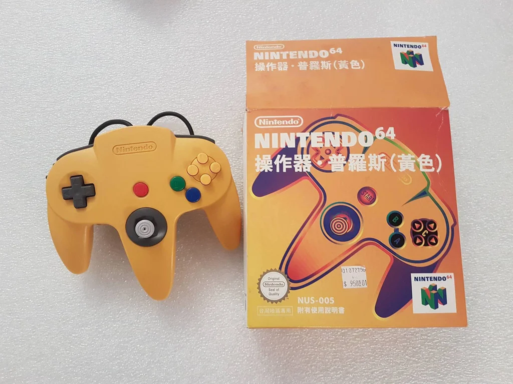 Taiwanese N64 controller found after 20 years!