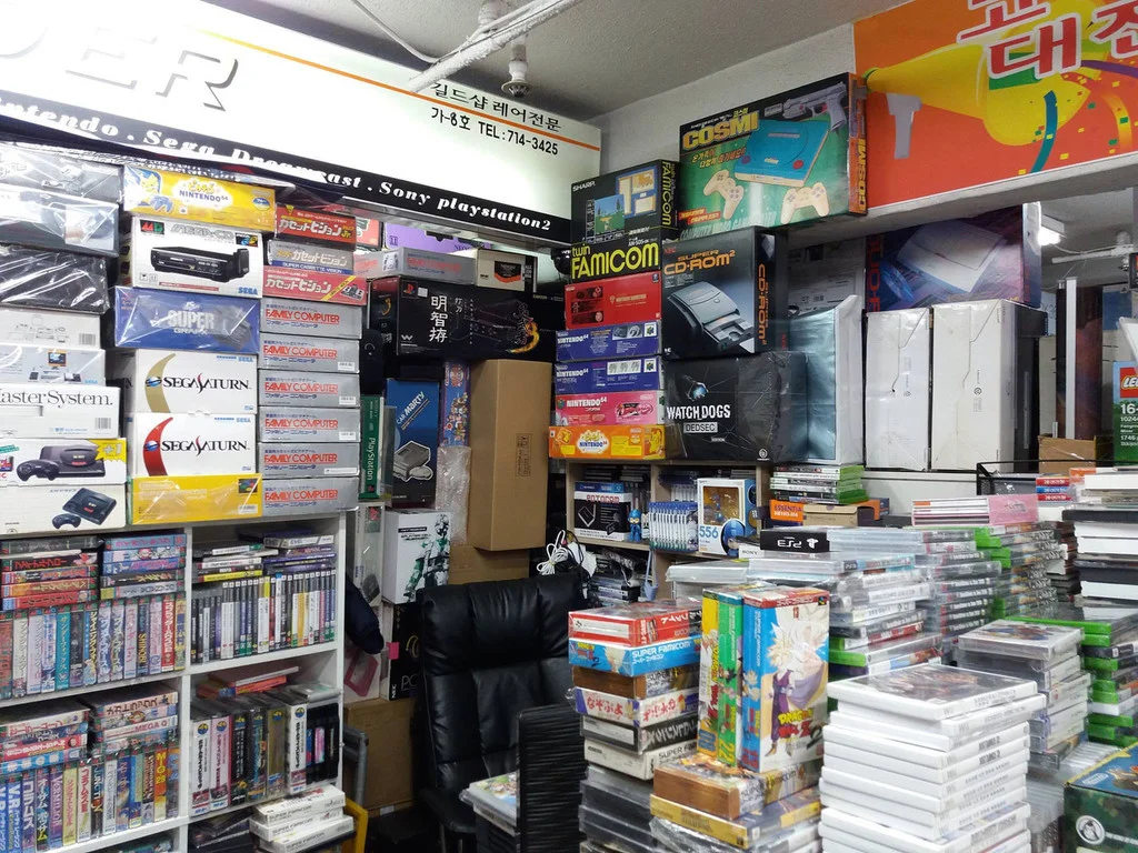 Retro Games Market in Seoul