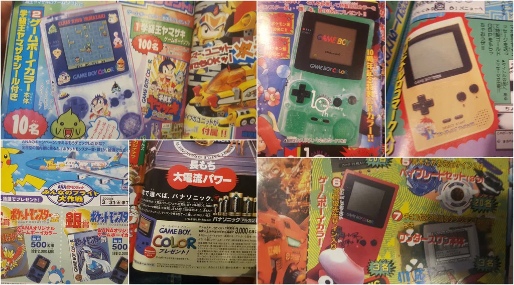 New GameBoy Pocket and Color systems discovered!