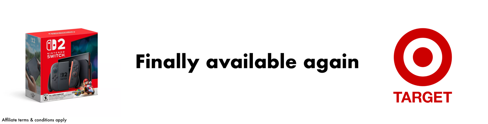 Buy Nintendo Switch 2 - Now available again at Target